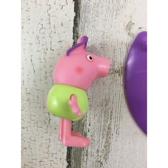 Peppa Pig Figure Surf N Fun Set Swim Swimsuit Surfboard - Picture 7 of 12